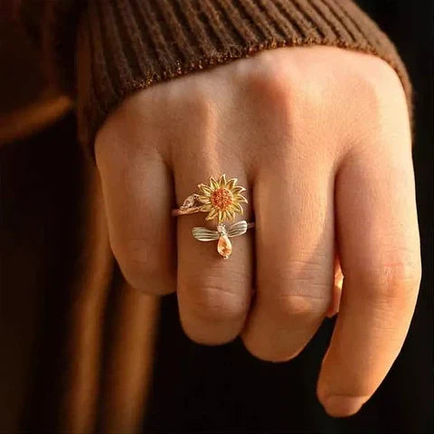 Anillo Girasol - Ajustable