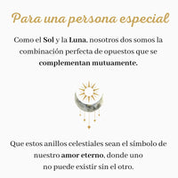 ANILLOS CELESTIALES - SOL & LUNA
