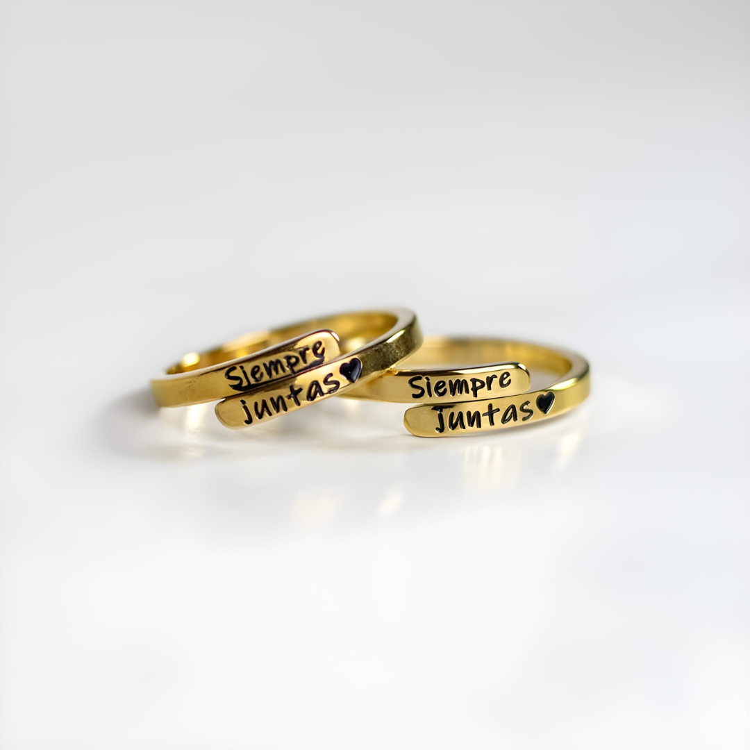 SIEMPRE JUNTAS PACK 2 ANILLOS