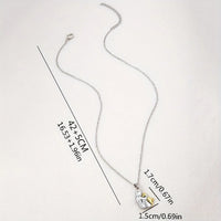 Collar amor eterno con dije de perrito