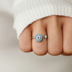 Anillo Evil Eye - Amuleto Protector