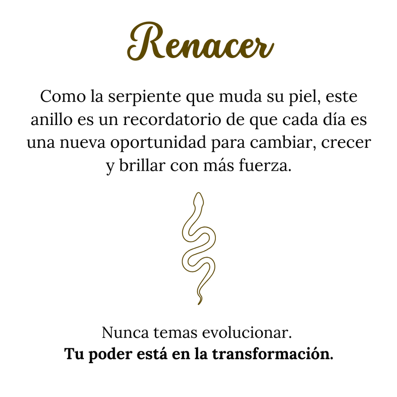 Anillo Renacer – Poder interior